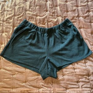 Aerie waffle knit sleep shorts
